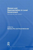 Women and representation in local government : international case studies /