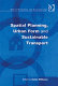 Spatial planning, urban form, and sustainable transport /