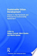Sustainable Urban Development /