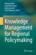 Knowledge management for regional policymaking /