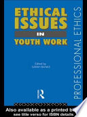 Ethical issues in youth work /