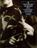Dictionary of British sign language/English /