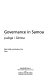 Governance in Samoa = pulega i Samoa /