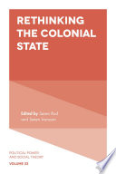 Rethinking the colonial state /