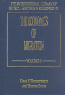 The economics of migration /