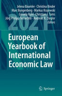 European yearbook of international economic law 2021 /