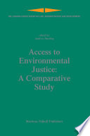 Access to environmental justice : a comparative study /