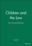 Children and the law : the essential readings /