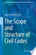 The scope and structure of civil codes /