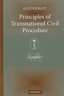 Principles of transnational civil procedure /
