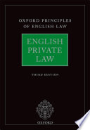 English private law /