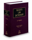 Black's law dictionary /