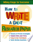 How to write a great research paper /