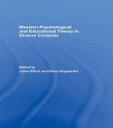 Western psychological and educational theory in diverse contexts /