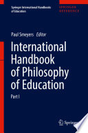 International handbook of philosophy of education /