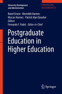 Postgraduate education in higher education /
