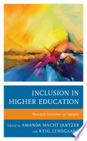 Inclusion in higher education : research initiatives on campus /