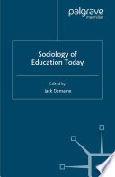 Sociology of education today /