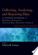 Collecting, analyzing and reporting data.