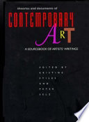 Theories and documents of contemporary art : a sourcebook of artists' writings /