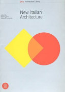New Italian architecture : Italian landscapes between architecture and photography /