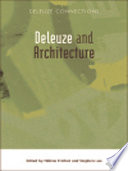 Deleuze and architecture /