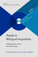 Trends in bilingual acquisition /