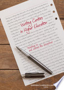 Writing centres in higher education : working in and across the disciplines /