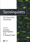 Sociolinguistics : the essential readings /