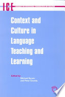 Context and culture in language teaching and learning /