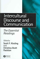 Intercultural discourse and communication : the essential readings /