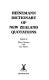 Heinemann dictionary of New Zealand quotations /