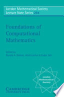 Foundations of computational mathematics /