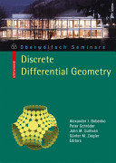 Discrete differential geometry /