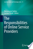 The responsibilities of online service providers /