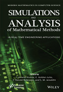 Simulation and analysis of mathematical methods in real time engineering applications /