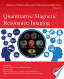 Quantitative magnetic resonance imaging /