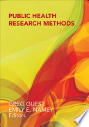 Public health research methods /