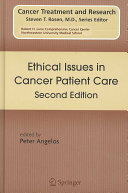 Ethical issues in cancer patient care /
