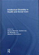 Intellectual disability in health and social care /