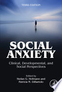 Social anxiety : clinical, developmental, and social perspectives /