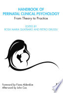 Handbook of perinatal clinical psychology : from theory to practice /