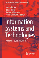 Information systems and technologies : WorldCIST 2022.