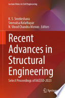 Recent advances in structural engineering : select proceedings of IACESD-2023 /