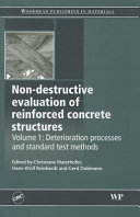 Non-destructive evaluation of reinforced concrete structures /