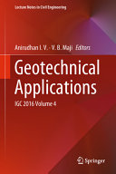 Geotechnical applications.
