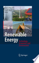 Renewable energy : technology, economics, and environment /