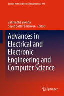 Advances in electrical and electronic engineering and computer science /