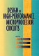Design of high-performance microprocessor circuits /