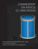 Commentary on Article CC-3000 Design /